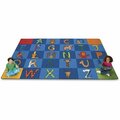 Carpets For Kids A-Z Animals Rug, Rectangle, 7ft 6inx12ft CPT5512